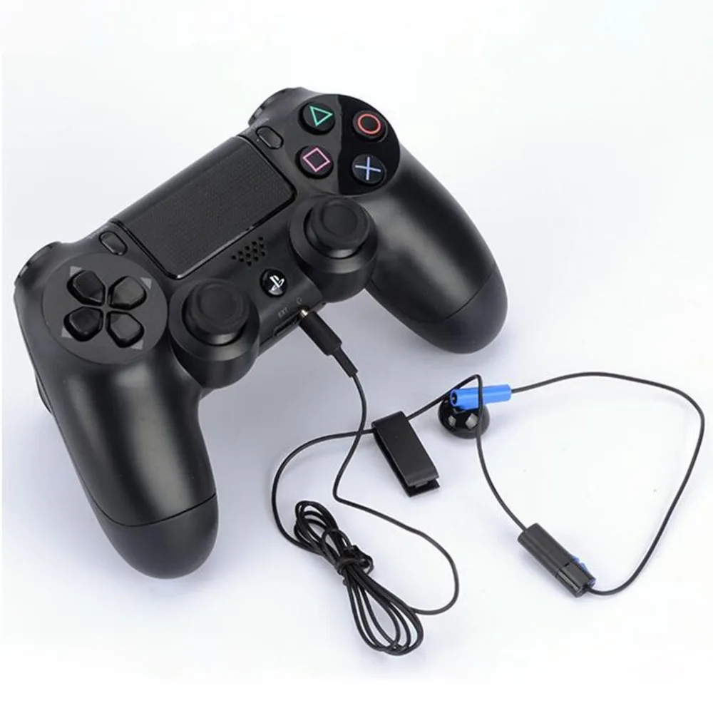 

Gamepad Headset With Microphone Earpiece For PS4 Controller Authentic Headset for PS4 LIVE Single Earphone Earbuds