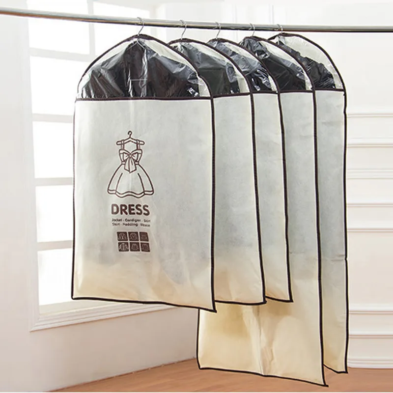 (5 piece/lot) Home Garment Suit Clothing Dust Cover Case Dustproof
