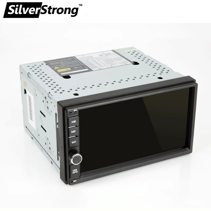 Cheap SilverStrong Android9.0 8Core 4G 64G Universal 2Din Radio Car GPS Double DIN Radio TEF6686 Multimedia Autoradio -XJ7001 5