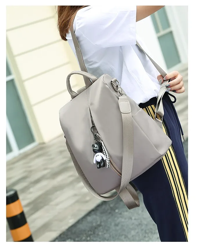 água oxford bagpack feminino anti roubo mochila para meninas 2019 sac a dos