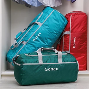 Bolsa de Viagem Bolsas para Mulheres dos Homens de Férias Esportes ao ar Gonex Duffle Pacote Leve Bolsa Bagagem Suitacase Ginásio Livre 90l 8 Mochilas escal.