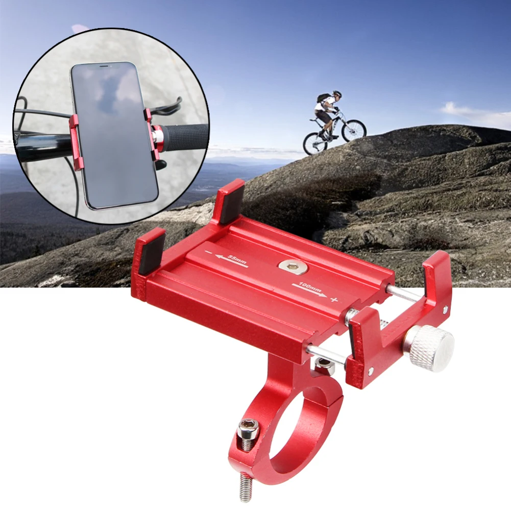 Алюминиевый сплав велосипедный держатель для мобильного телефона для езды на открытом воздухе горный велосипед руль навигация фиксированный кронштейн для Iphone