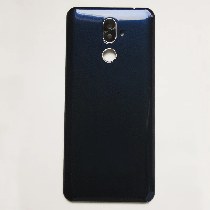 CUBOT X18 PLUS замена крышки батареи прочный Чехол для мобильного телефона аксессуар для CUBOT X18 PLUS - Цвет: Синий