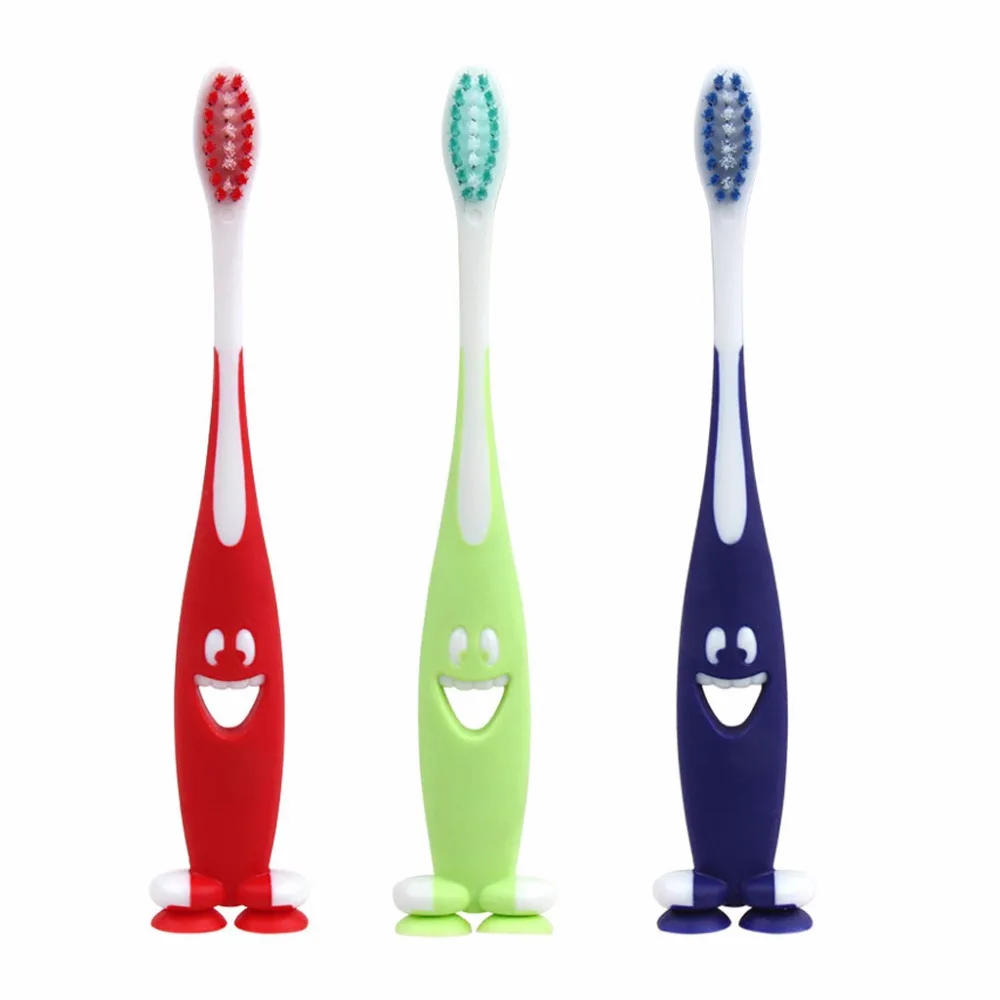 3Pcs Baby Soft-bristled Toothbrush Smiling Tooth Cleaner Baby Kids Training Dental Care Child Teeth Brushes Set 3Pcs Baby Soft-bristled Toothbrush Smiling Tooth Cleaner Baby Kids Training Dental Care Child Teeth Brushes Set