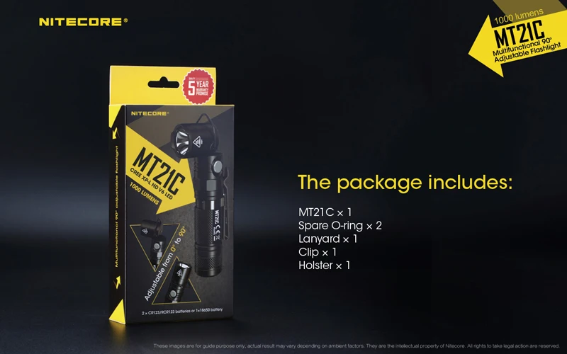 Nitecore MT21C Adjustable Flashlight (27)