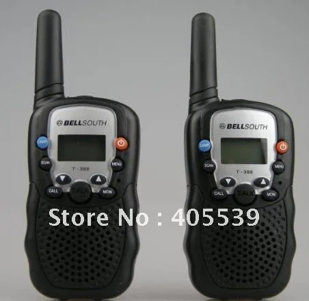 T388 Auto Multi-Channels 2-Way Radios Bellsouth Walkie Talkie T-388 |