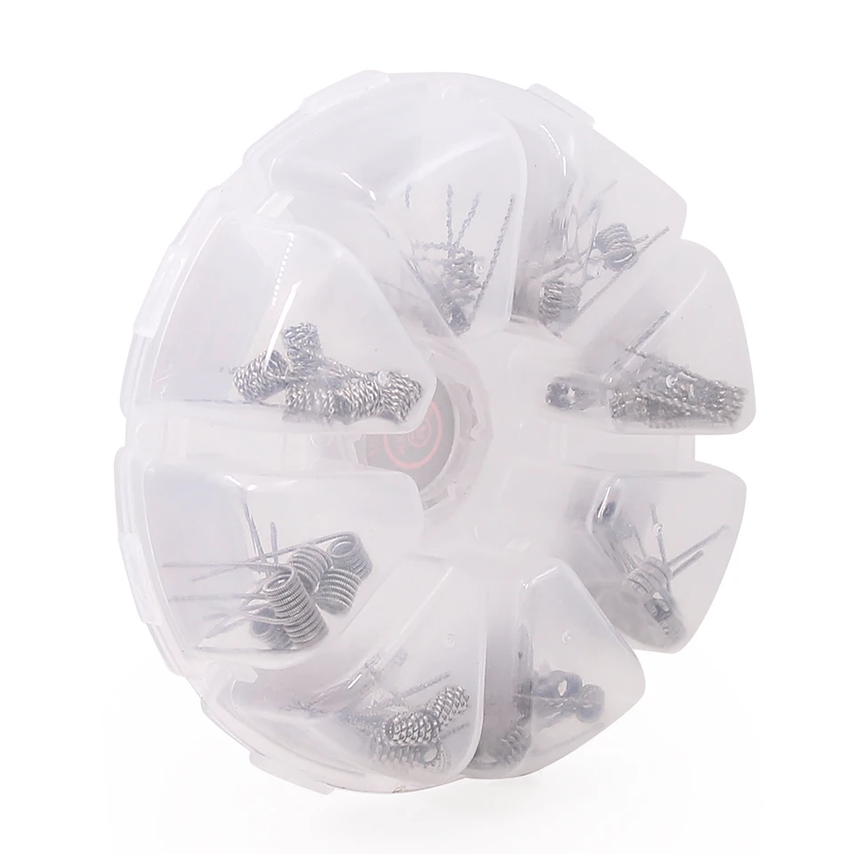 MKWS ni80 8 in 1 Wire Box Electronic Cigarette Atomizer Tank RDA RBA RTA Wire Core Replacement Wire (5)