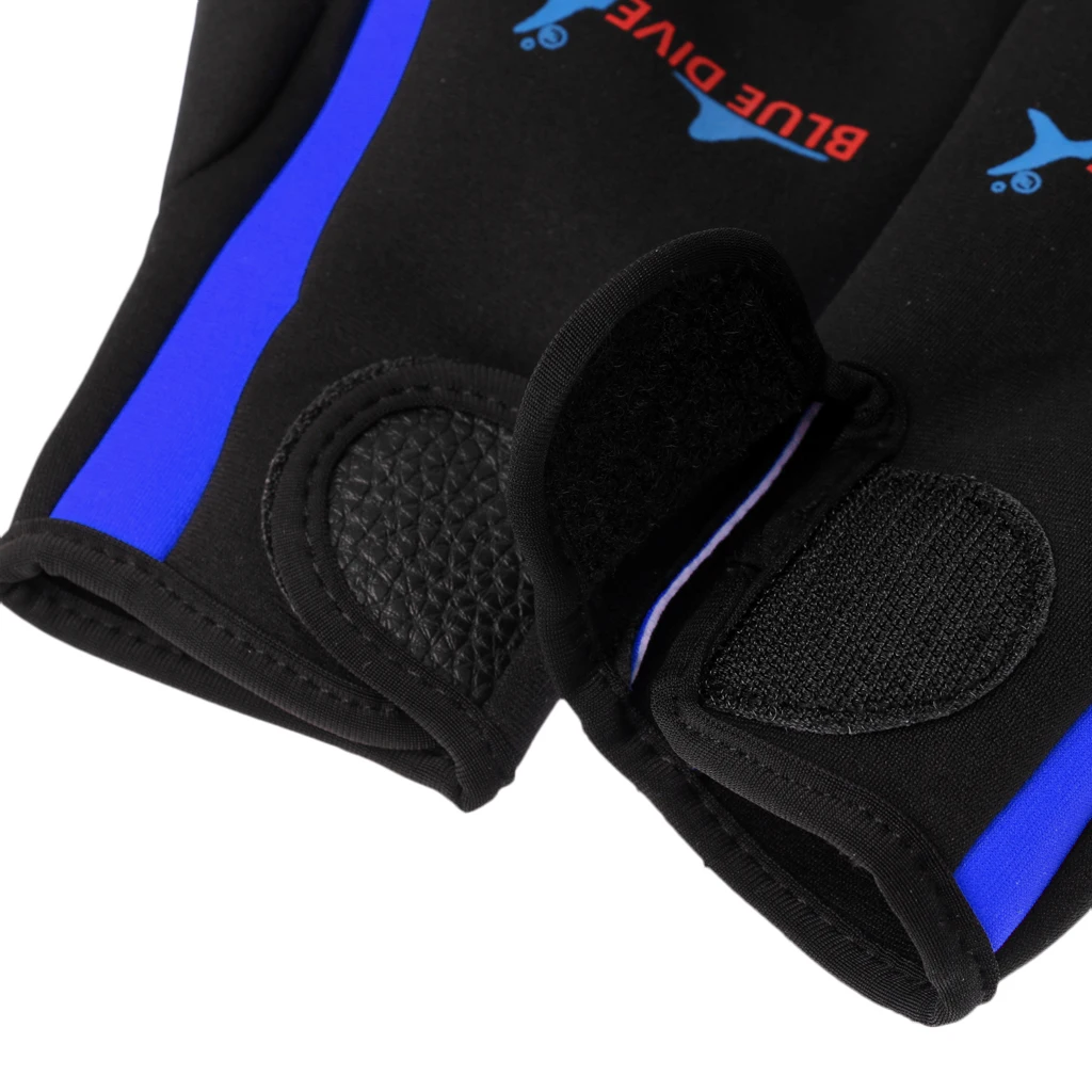 1 Pair 1.5mm Neoprene Five Finger Diving Glove Comfortable Anti-slip Warm Wetsuits for Diving Swimming Snorkeling Women Men