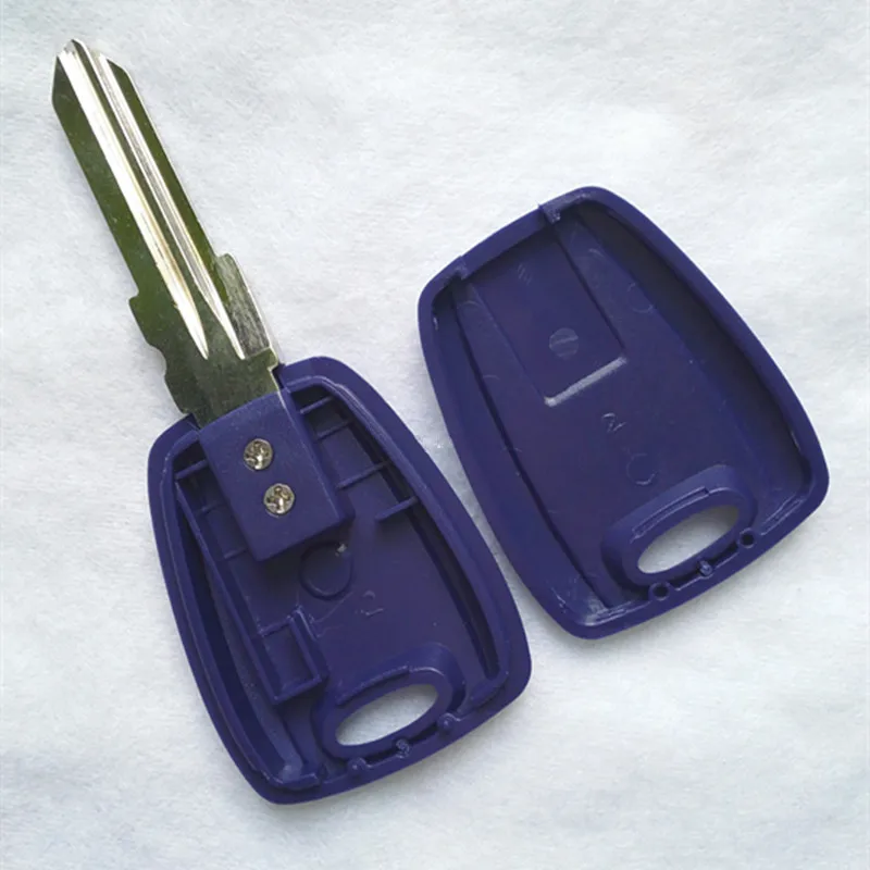 DAKATU Blank transponder car key shell case for Fiat Punto Stilo PERLA Replacement Car Key Case Uncut Blade