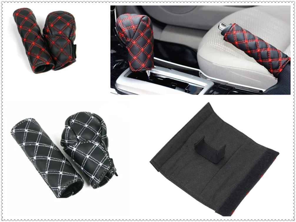 

Auto parts hand brake shift knob cover box car shape for Hyundai HND-3 Veloster i10 LPI 30blue R cee d ix
