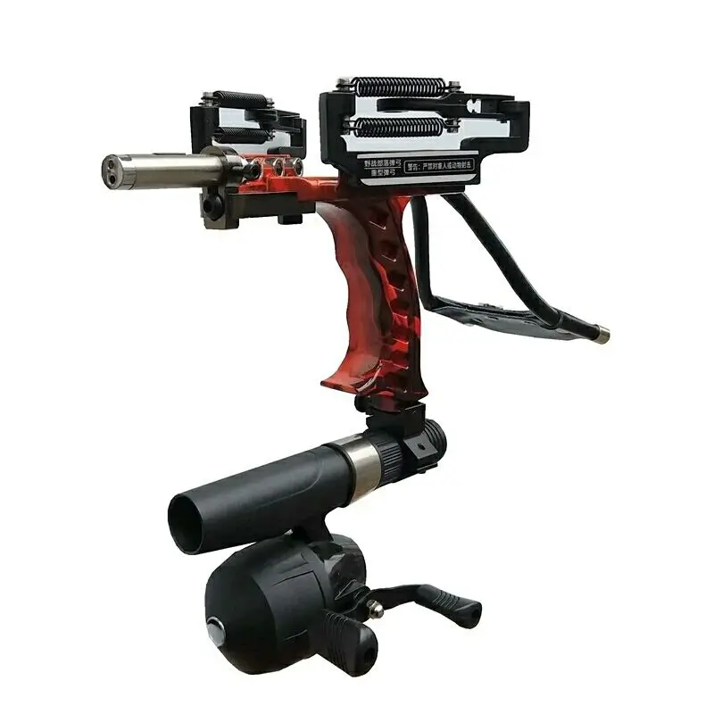Fishing Slingshot Accurate Sling shot with Arrow Rest Red Laser Pointe
