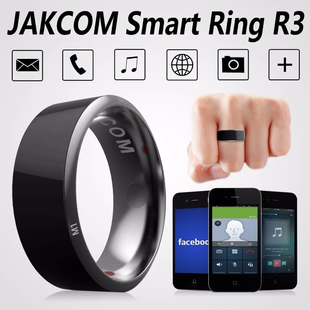 

2017 newest Smart Ring Wear Jakcom R3 New technology Magic Finger NFC IP68 waterproof Ring For Android Windows NFC Mobile Phone