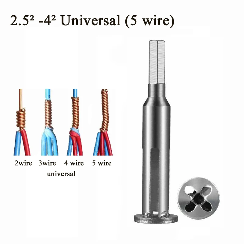 Универсальный кабель для зачистки проводов, закручивающийся соединитель, электронный рабочий провод, decrusti плоскогубцы, электрическая дрель для зачистки проводов, Twisti