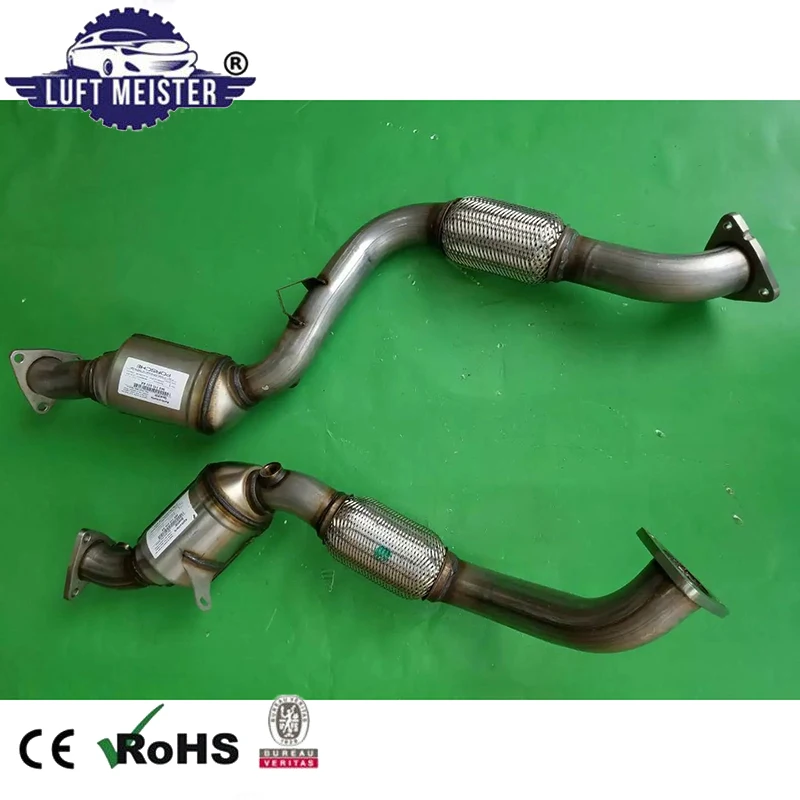 

Pair Front Left Right Catalytic Converter for Porsche Cayenne 3.6L V6 2008-2010 955113033AX 955113034AX 95511303302 95511303402
