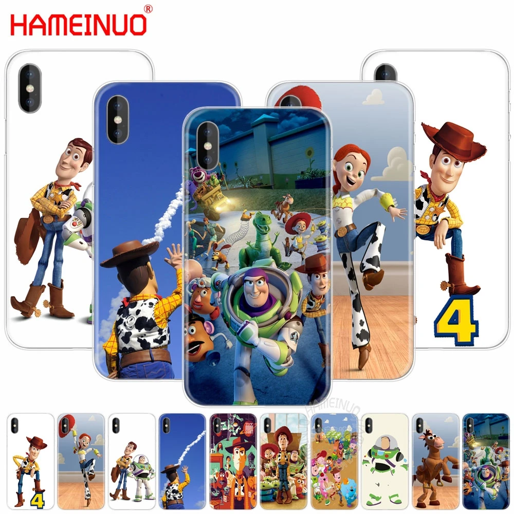 

HAMEINUO Toy Story cell phone Cover case for iphone X 8 7 6 4 4s 5 5s SE 5c 6s plus