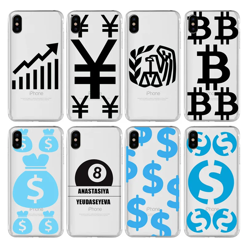 

New Design Phone Case for iPhoneX XR XS XSMAX Machine all-inclusive Transparent Anti-drop Phone Case for iPhone7 8 6 6S Cover