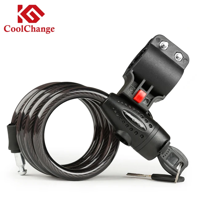 Coolchange Mountain Bicycle Lock Anti theft Lock Electric Bicycle Cable