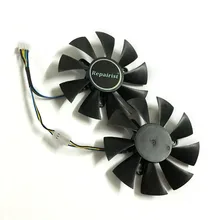 2pcs/set GFY09010E12SPA GTX 1070/1060 GPU Cooler video card fan For zotac GTX1060 GTX1070 MINI Graphics Card cooling