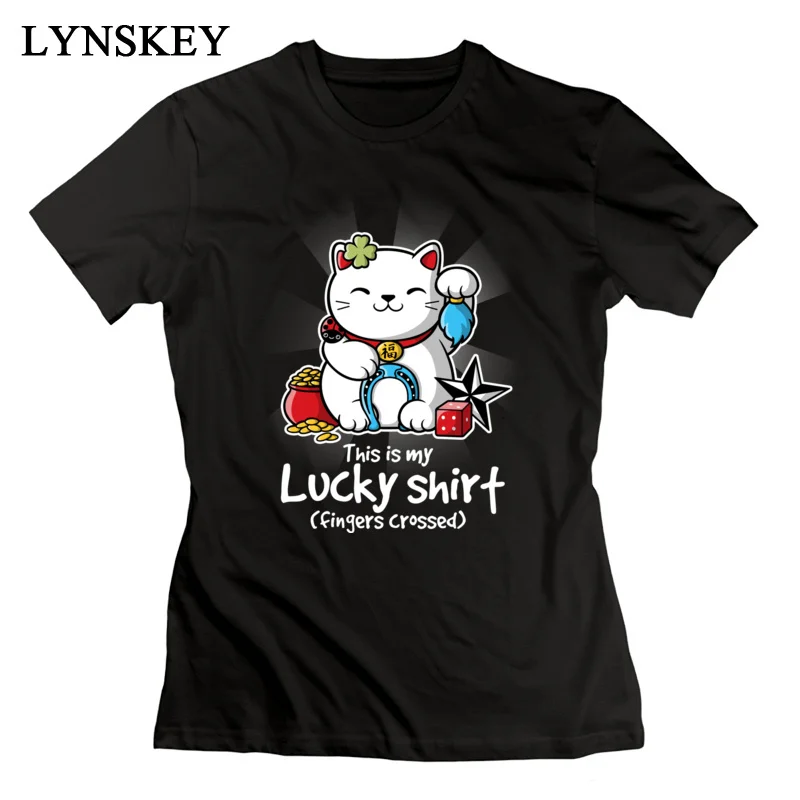 LYNSKEY Round Collar 100% Cotton Girl T Shirt Slim Fit Short Sleeve Tops Shirts Coupons Gift Sweatshirts Summer Top Quality black