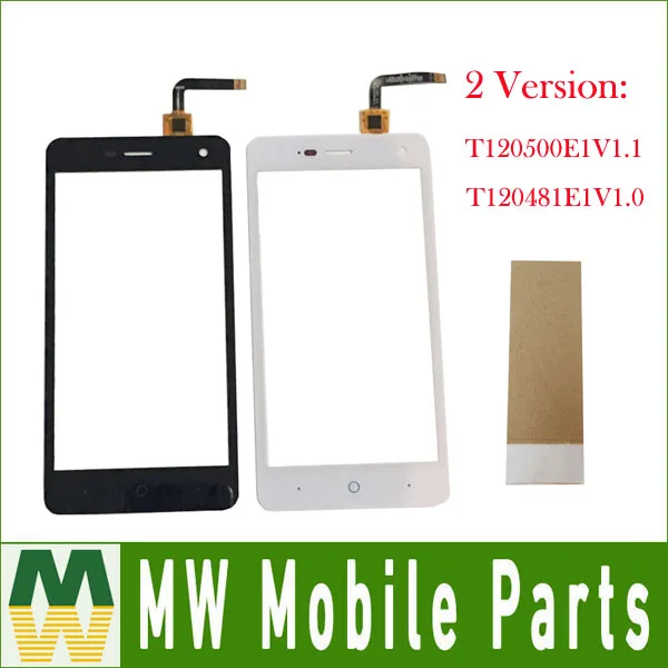 1 шт./лот для ZTE Blade L3 T120500E1V1.1 / T120481E1V1.0 сменный сенсорный экран дигитайзер черный и