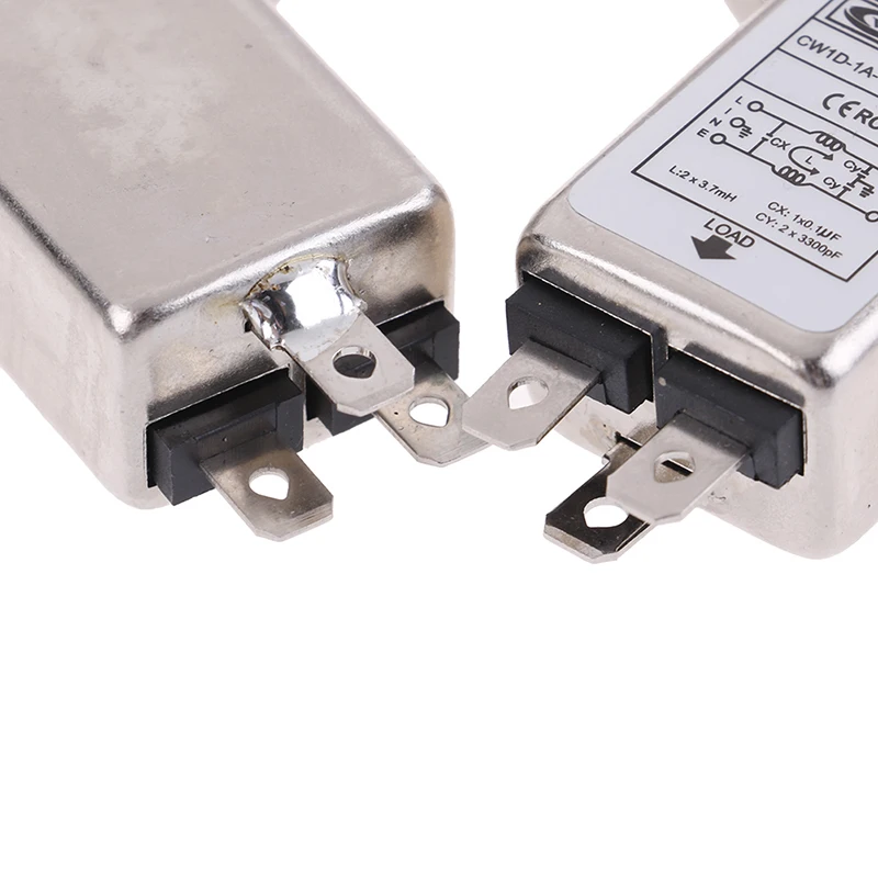 Фильтр EMI RFI AC 250V 1A 3A 6A CW1D 1/3/6A T подавитель шума|Электрические розетки| |