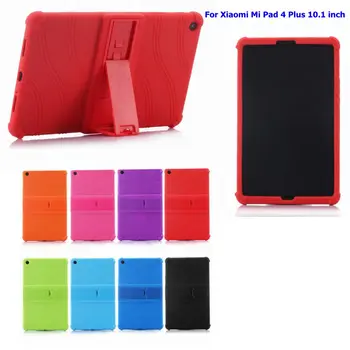 

Case with Stand for Xiaomi Mi Pad 4 Plus Soft Silicone TPU Back Cover for MiPad 4 Plus MiPad4 Plus 10.1 inch Tablet