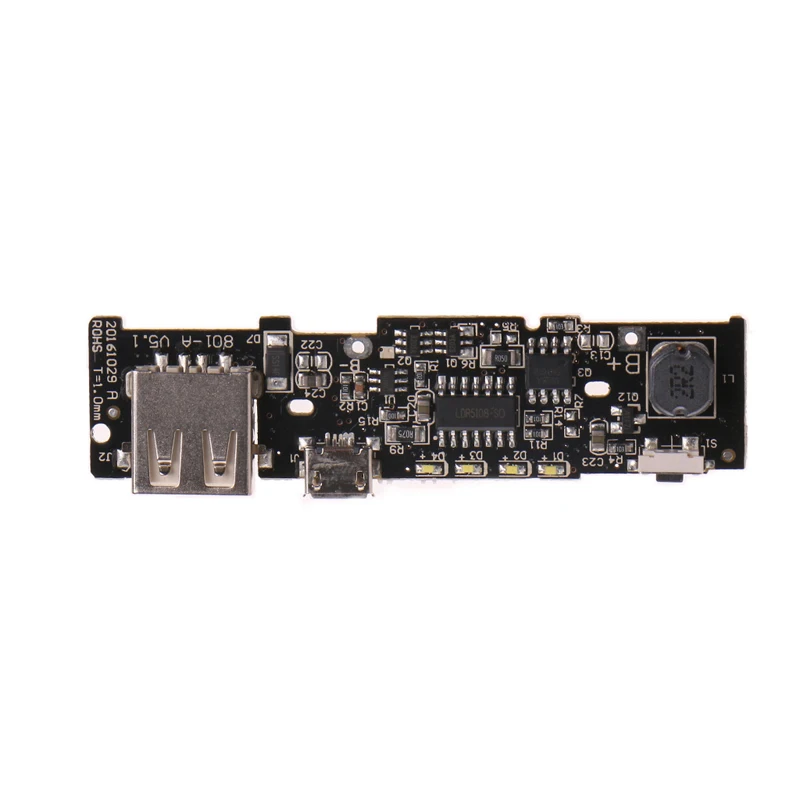 Лидер продаж 5V 2.1A Мощность банк Зарядное устройство Модуль зарядная плата PCB DIY литий Батарея для Xiaomi