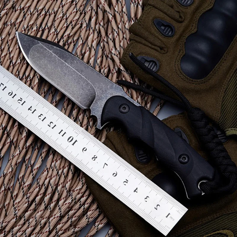 BGT M3 Tactical Fixed Blade Straight Knife With D2 Blade Full Tang G10 Handle Survival Camping Hunting Outdoor Knives EDC Tools BGT M3 Tactical Fixed Blade Straight Knife With D2 Blade Full Tang G10 Handle Survival Camping Hunting Outdoor Knives EDC Tools