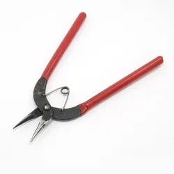 Jewelry Pliers Iron Flat Nose Pliers with Plastic for Jewelry Making Tool 150x100x10mm