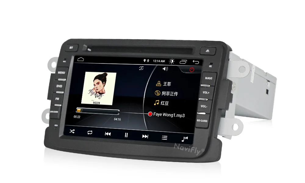 Sale NaviFly Android 8.1 car multimedia player for Dacia/Sandero/Duster/Captur/Lada/Xray2 Logan2 car radio player with WIFI 9