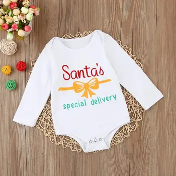 

PatPat Comfy Cotton Letter Printed Long-sleeve Bodysuit Spring Autumn Cartoon For Baby