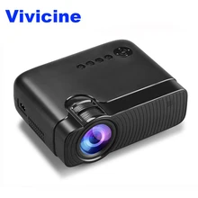 Vivicine High brightness Portable LED Mini Projector,Optional Android 7.1.2 Wifi HD PC Home Theater Video Game Proyector Beamer