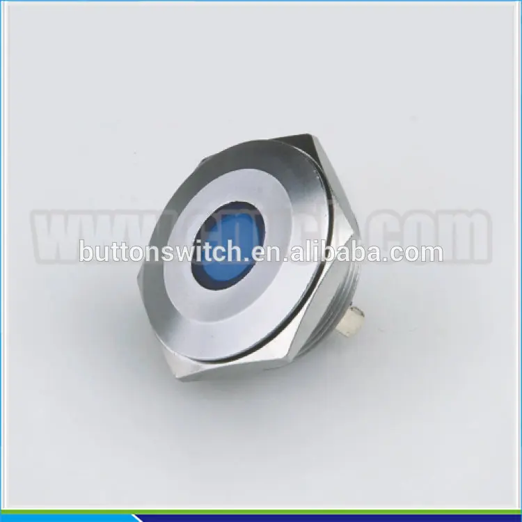 IN60 30mm Anti-vandal LED Metal IP65/IP67 stainless steel Signal Lamp Waterproof