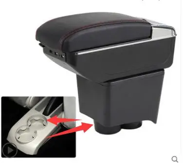 

for Volkswagen POLO armrest box special old central hand modification of the original decorative interior
