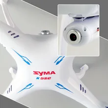 2.4G 32CM Syma X5SC RC Drone Quadcopter with 2MP HD camera helicopter Remote control model Gift 1200 mAh upgrade Battery VS X5HW