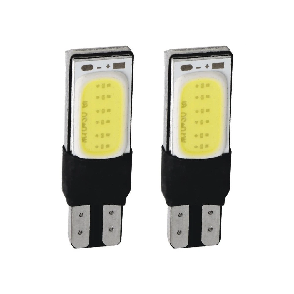 1 шт. T10 LED 194 168 W5W COB интерьерная лампа стояночные резервные тормозные лампы Canbus без