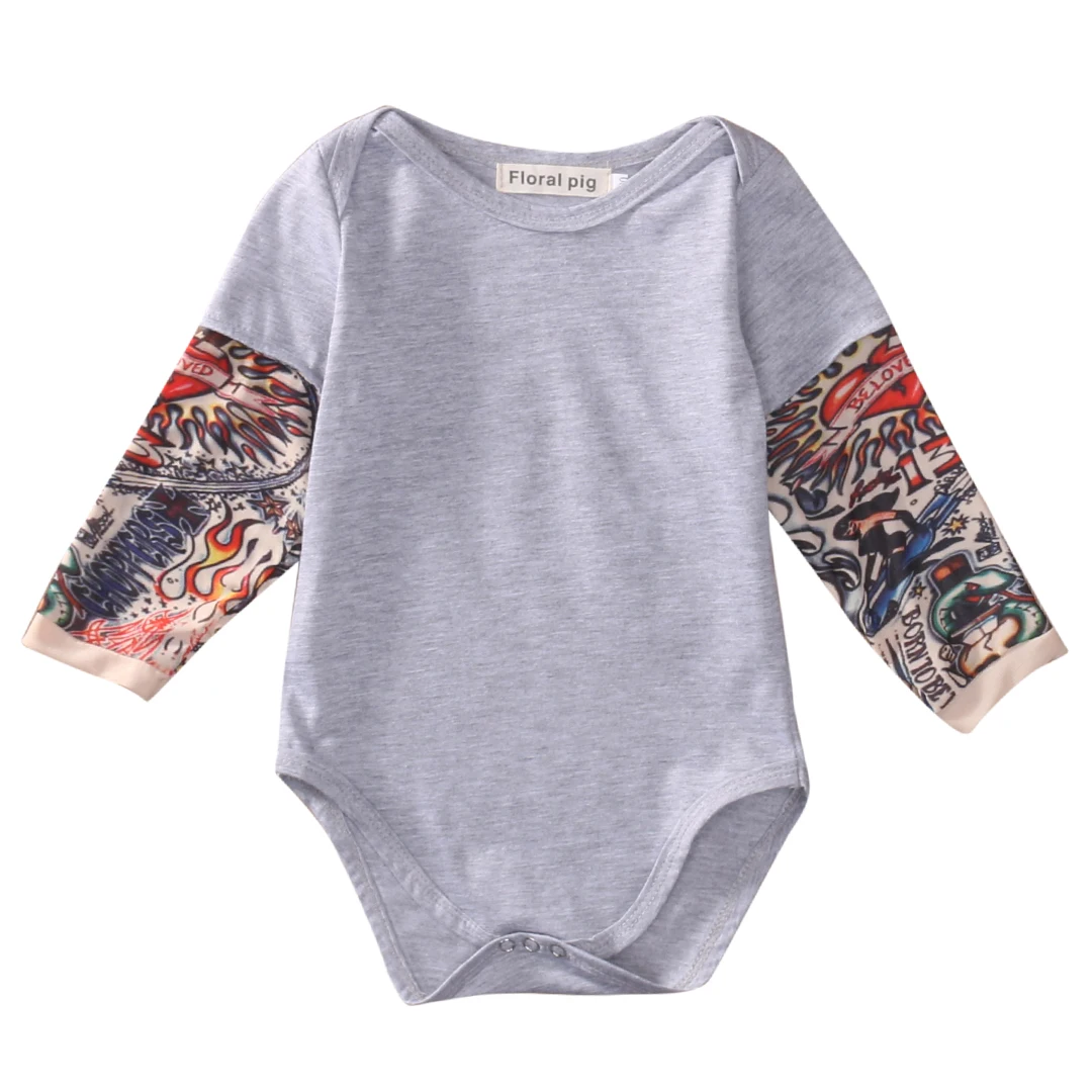 Крутая хлопковая одежда для новорожденных мальчиков 0 18 месяцев|baby boy clothes bodysuit|baby