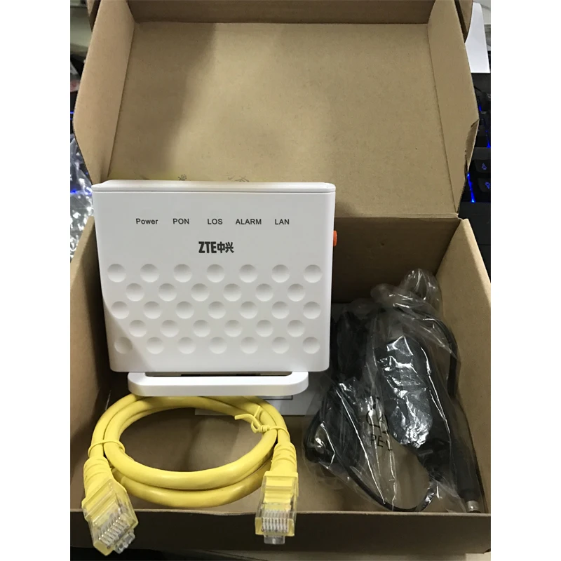 Оригинальный ZTE ZXA10 F401 5 шт. фотоэлемент FTTH EPON ONU с 1 портом Ethernet английская прошивка