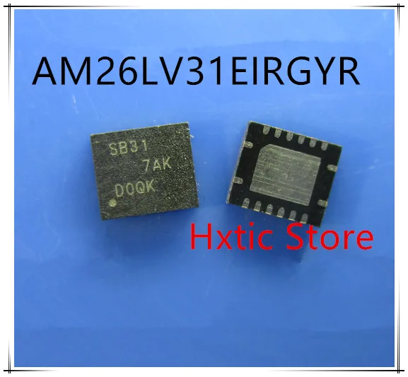 NEW 10PCS LOT AM26LV31EIRGYR AM26LV31 MARKING SB31 QFN 16 IC