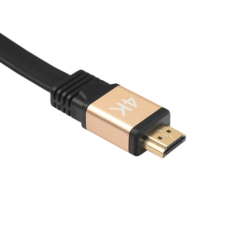 Rankman HDMI 2.0 Flat 4k*2K Gold-plated Cable 3D Male to Male for TV Laptop PS3 Projector Computer DVD 1.5/3/5/10m Rankman HDMI 2.0 Flat 4k*2K Gold-plated Cable 3D Male to Male for TV Laptop PS3 Projector Computer DVD 1.5/3/5/10m