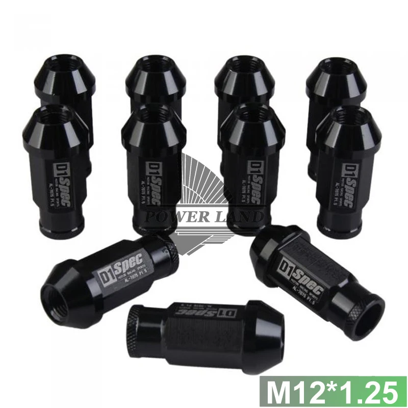 M12X1.25 Universal Fit Hight Quality Car Styling 20pcs D1 Spec JDM