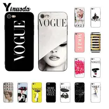 Yinuoda бренд больше проблем, чем Vogue роскошный PhoneCase для iPhone X XS MAX 6 6s 7 7plus 8 8Plus 5 5S SE XR 11 11pro 11promax