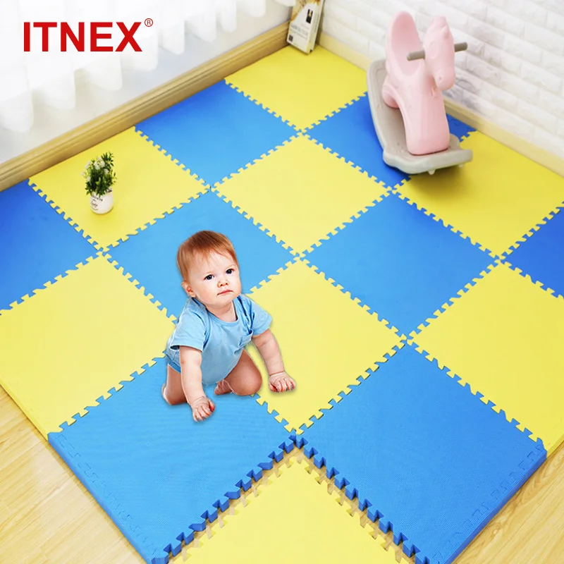 ITNEX 10 шт./лот 30*30*0 8 см детский игровой коврик пазл из вспененного этилвинилацетата