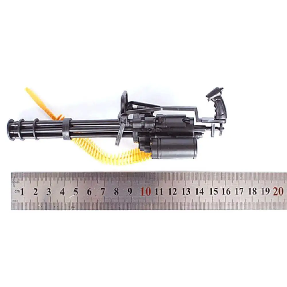 12 дюймовые фигурки M134 Gatling Minigun Terminator T800 тяжелые пулеметные пистолеты + ремень