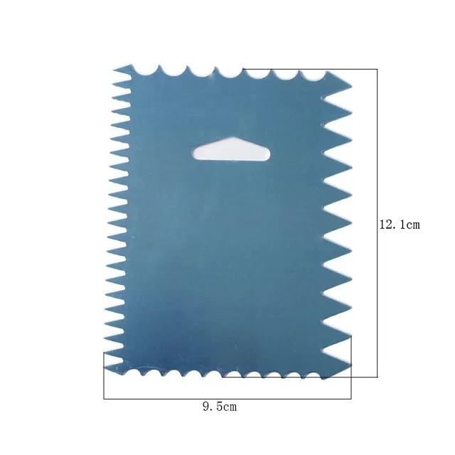 3 шт. Алюминиевый Торт Гладкий день рождения торт выравниватель глазурь шпатели с лезвием резаки скребок для масла украшения гребень выпечки кондитерский инструмент