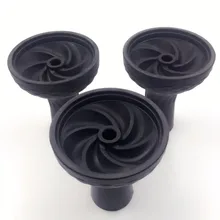 1 шт. черный цветок K силиконовая чаша для кальяна курительная трубка силиконовая головка держатель угля аксессуары измельчитель табака трубы