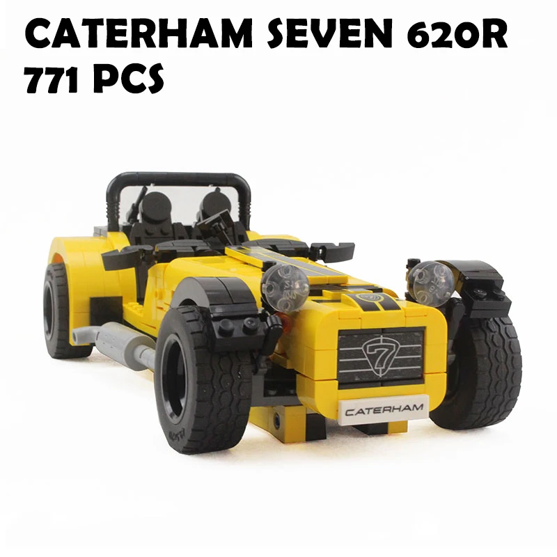 

CATERHAM SEVEN 620R Compatible with Lego Race 21307 Model Building Blocks Educational Toys For Children Boy Gift