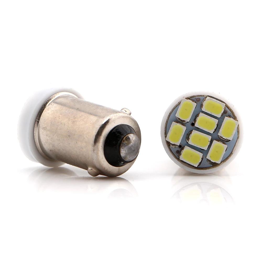 YM E Bright 6 в 3 В AC DC 100 шт. BA9S T4W T11 1206 8 SMD светильник лампа неполярность автомобильный