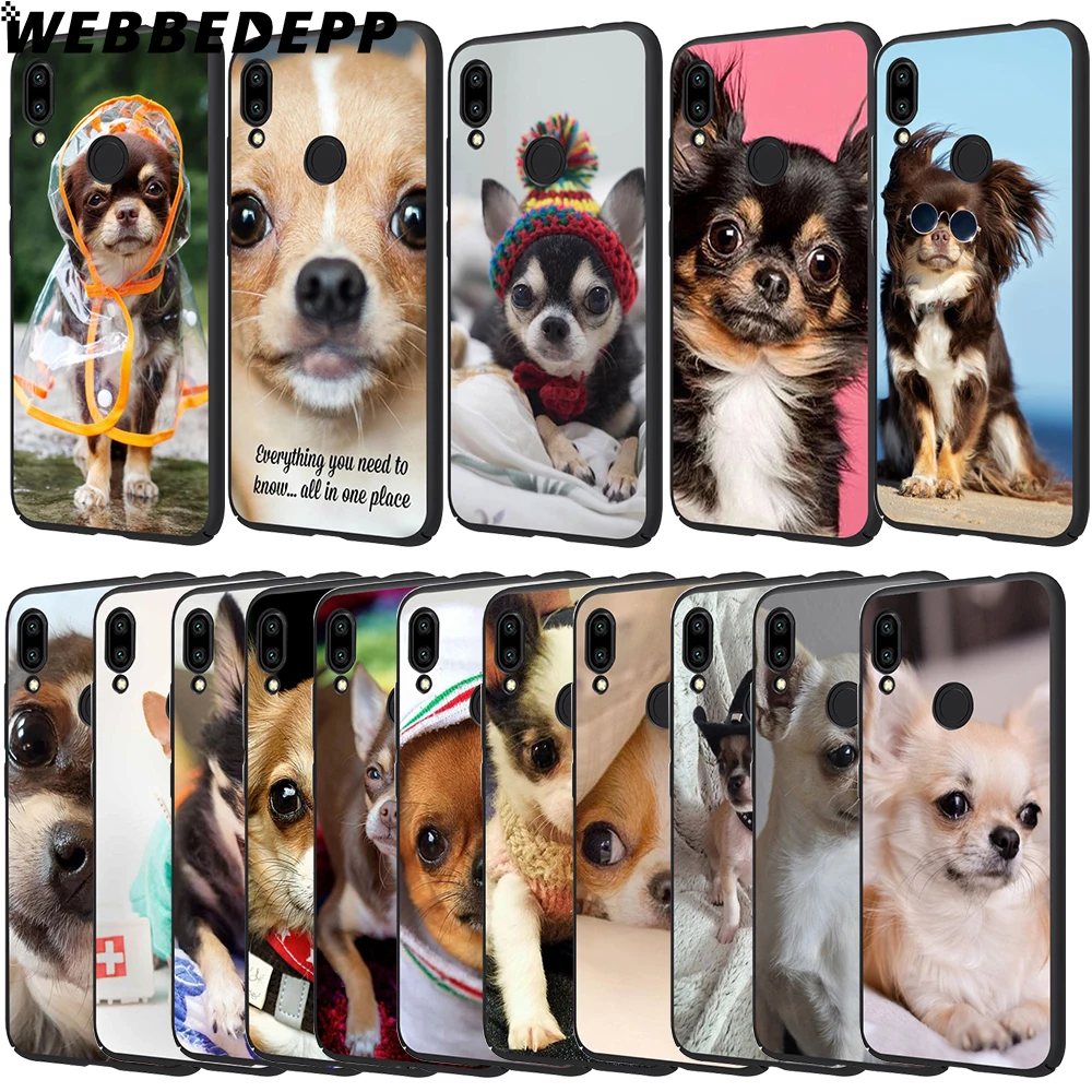 

WEBBEDEPP Cute Chihuahua Puppy Dog Soft TPU Cases Cover for Xiaomi Redmi 7 4A 5A 6A S2 4 4x 5 Plus 6 Pro
