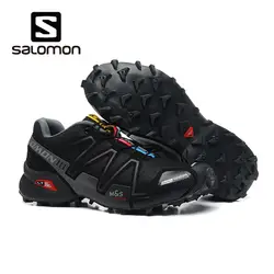 2019 Новинка Salomon speed Cross 3 CS III уличная светло-серая камуфляжная беговая Обувь speed cross Мужская беговая Обувь eur 40-46 Top